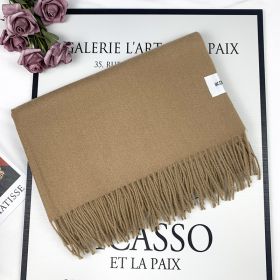 2022 Winter Scarf Solid Thicker Women Wool Cashmere Scarves Neck Head Warm Pashmina Lady Shawls And Wraps Bandana Tassel