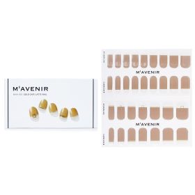 MAVENIR - Nail Sticker (Brown) - # Gold Cafe Latte Nail MHA-002 / 020673 32pcs