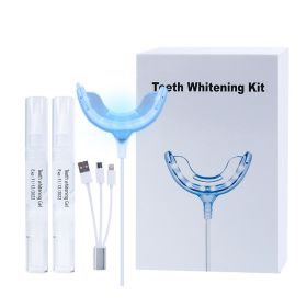 Cleaning And Nursing Dental Light Toothbrush Set (Option: Without tooth wipe-USB)