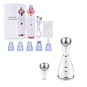 Blackhead Instrument Electric Suction Facial Washing Instrument Beauty Acne Cleaning Blackhead Suction Instrument (Option: As picture)