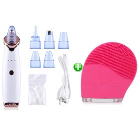 Blackhead Instrument Electric Suction Facial Washing Instrument Beauty Acne Cleaning Blackhead Suction Instrument (Option: C Style)