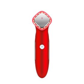 Home Facial Essence Photon Rejuvenation Equipment (Option: Red-English-USB)