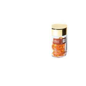 Essential Oil Capsules Improve Hair Softness (Color: Orange)