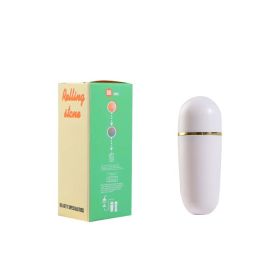 Oil Suction Cleaning Pore Reduction Face Cleaning Massager Oil Suction Wheel (Color: White)